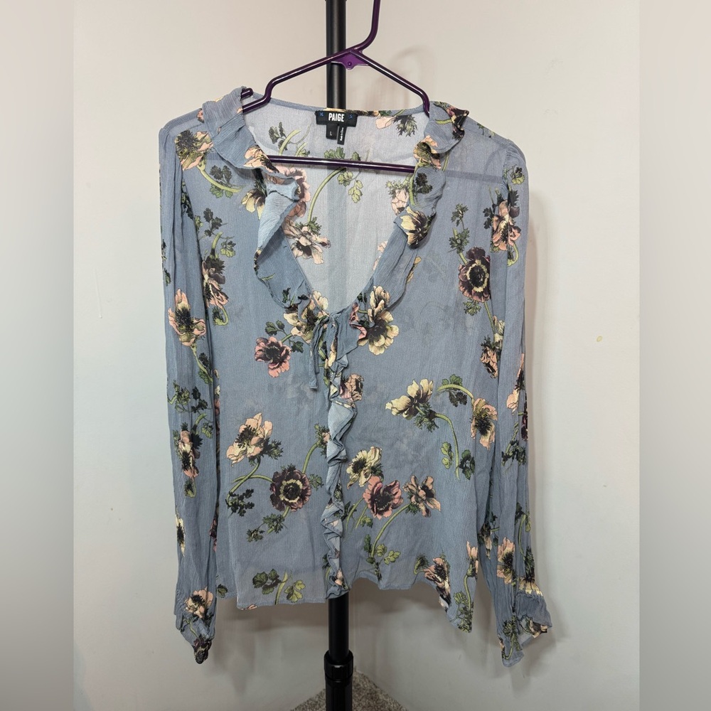 Revolve (Paige) floral blouse